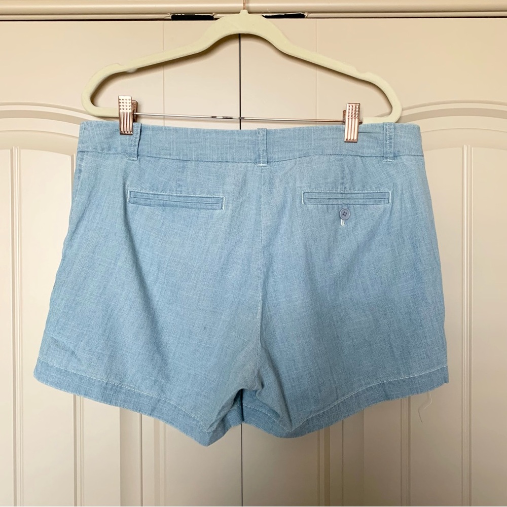 J.Crew Light Blue Chambray Chino Shorts - Picture 6 of 6